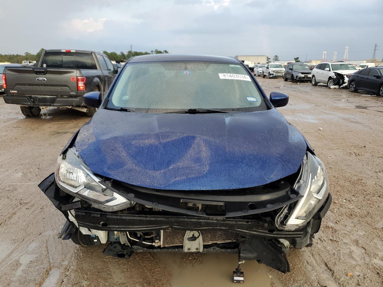 2019 Nissan Sentra VIN 3N1AB7AP6KY362283 Copart auction photo, front end damage thumbnail 5