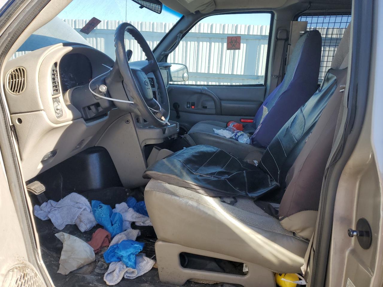 2003 Chevrolet Astro VIN 1GCDM19X63B113553 Copart auction photo, all over damage thumbnail 7
