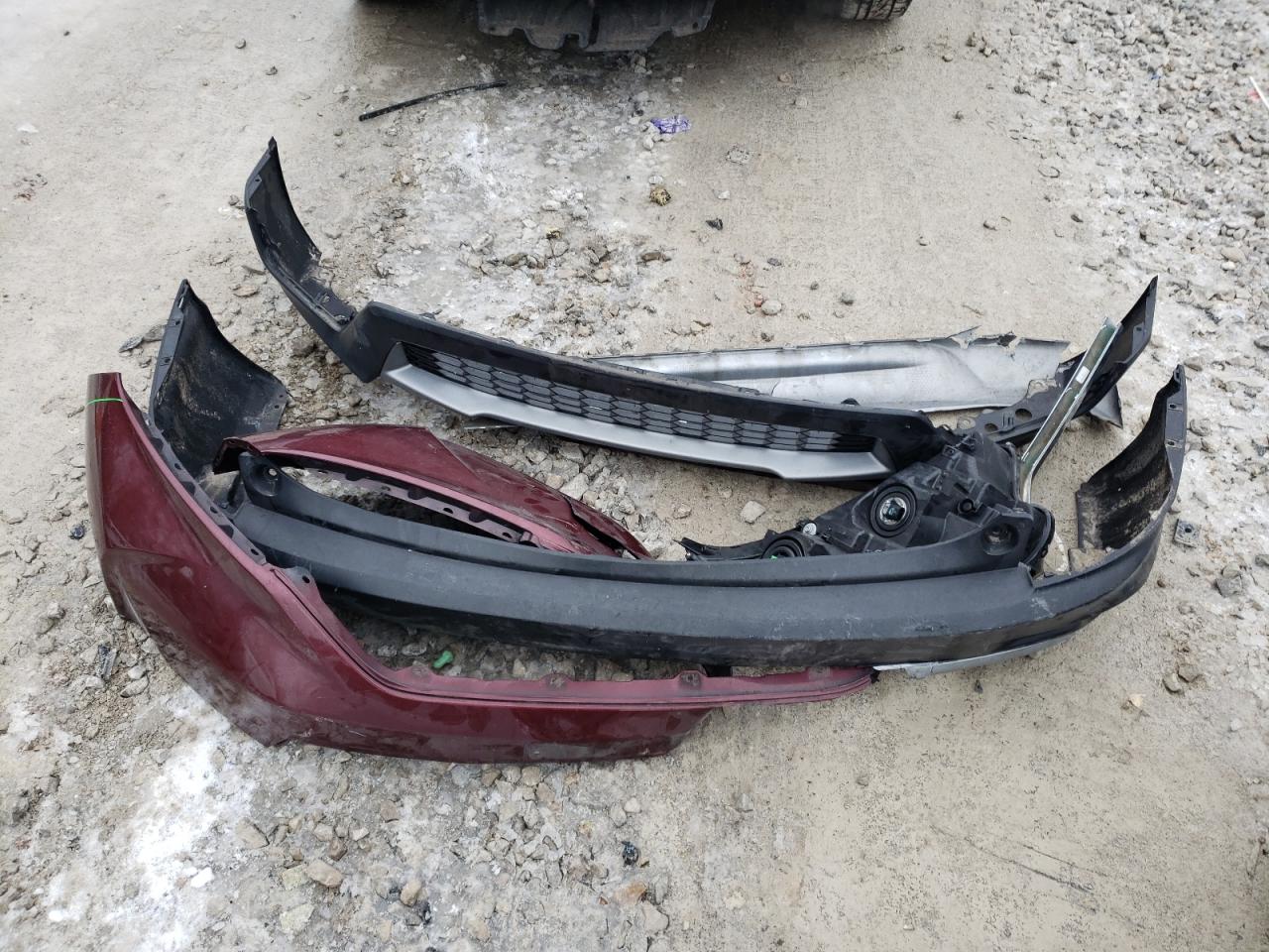 2017 Honda CR-V VIN 2HKRW2H89HH619500 Copart auction photo, front end / rear end damage thumbnail 13