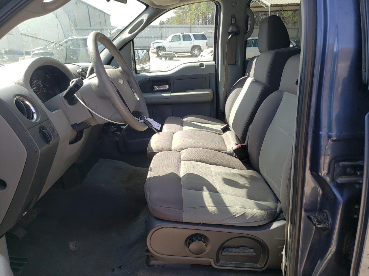 2004 Ford F-150 VIN 1FTPW125X4KC37357 Copart auction photo, front end / side damage thumbnail 7