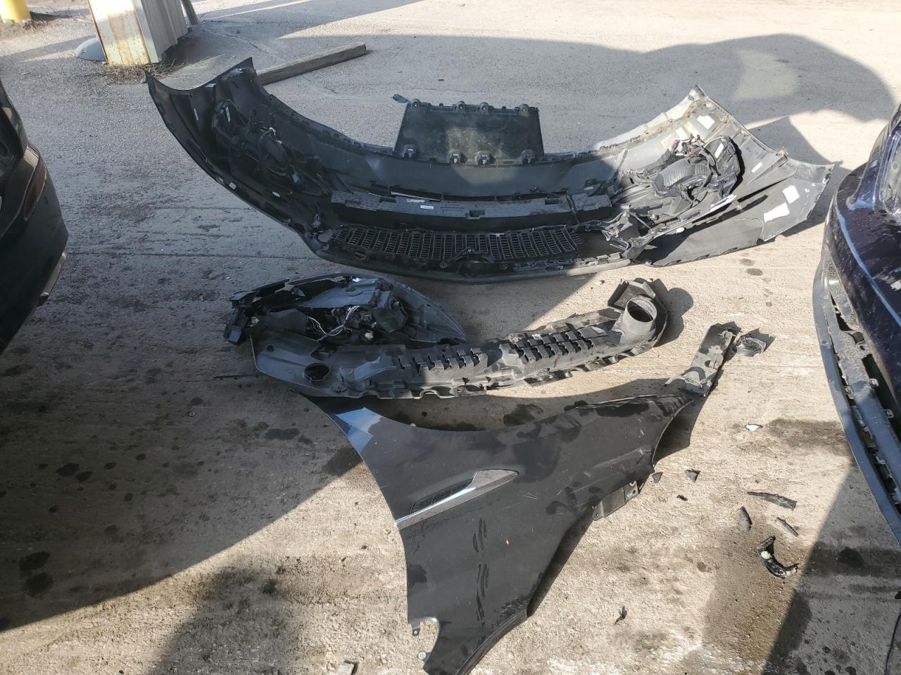 2018 Buick Enclave VIN 5GAEVBKW6JJ134383 Copart auction photo, front end / side damage thumbnail 13