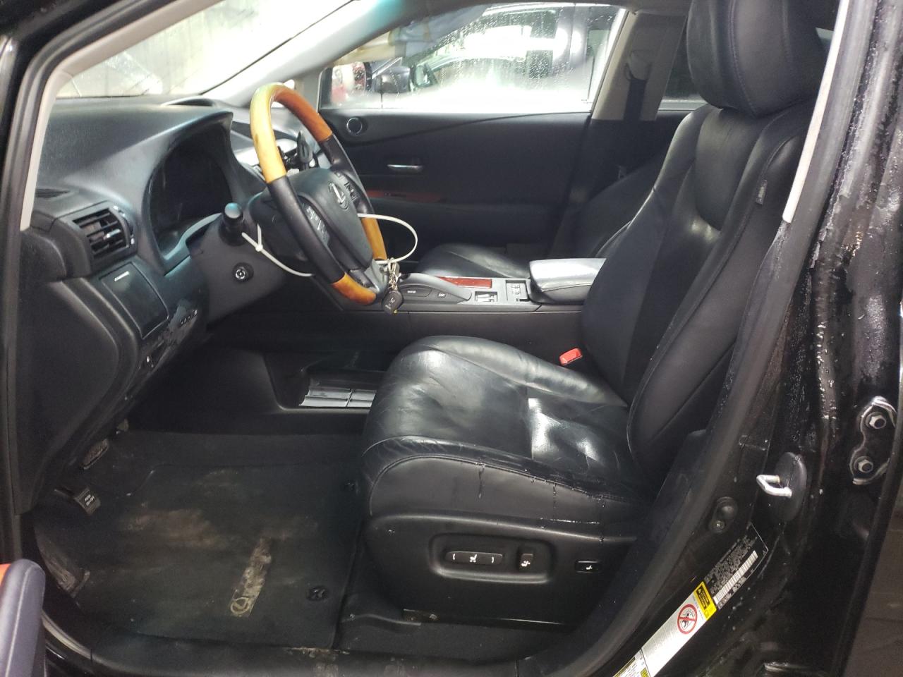 2010 Lexus RX VIN 2T2BK1BA5AC017779 Copart auction photo, side damage thumbnail 7
