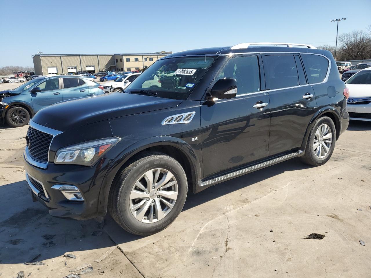 2017 Infiniti QX80 VIN JN8AZ2NFXH9645821