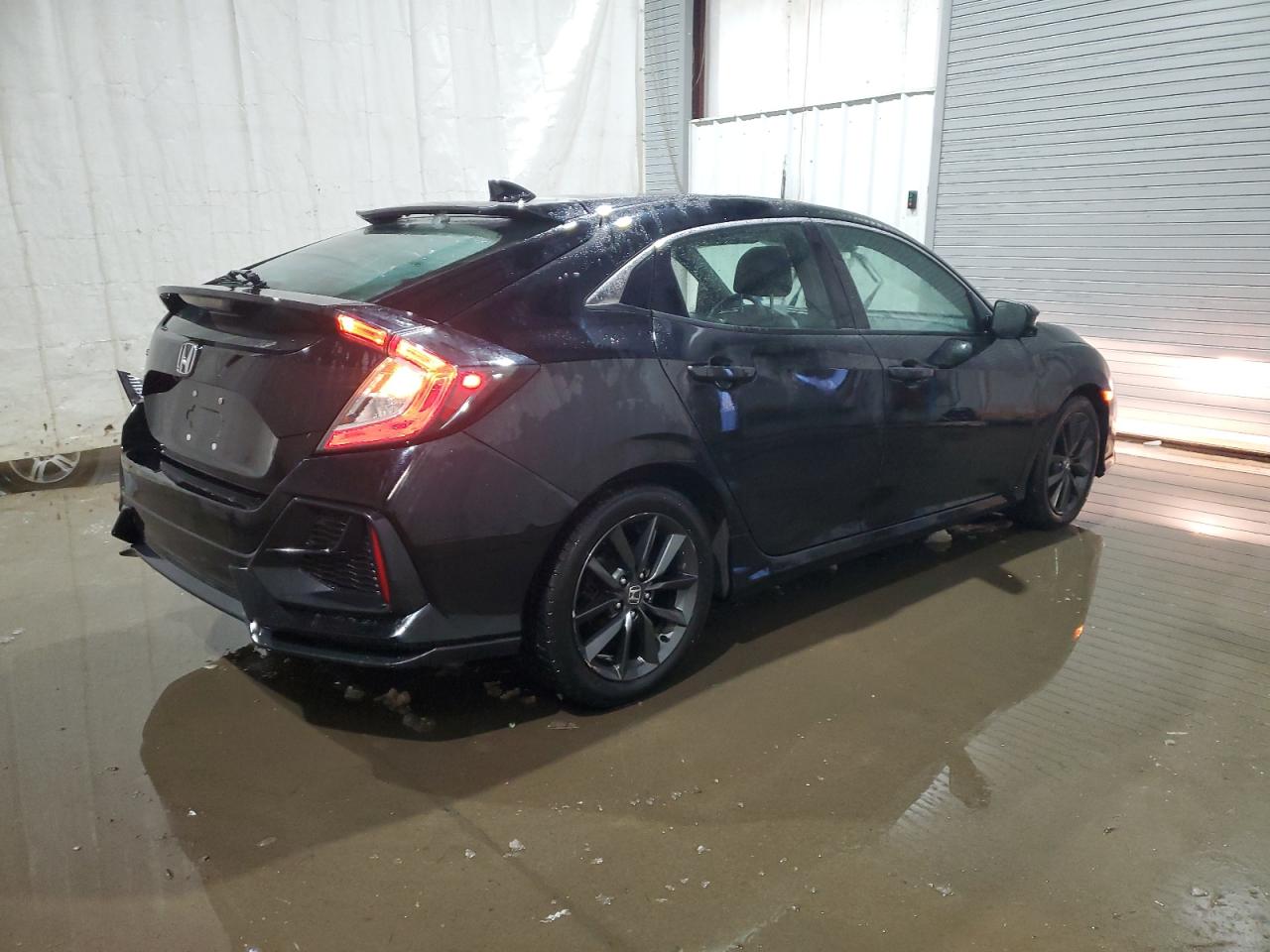2020 Honda Civic VIN SHHFK7H63LU413959 Copart auction photo, side / rear end damage thumbnail 3