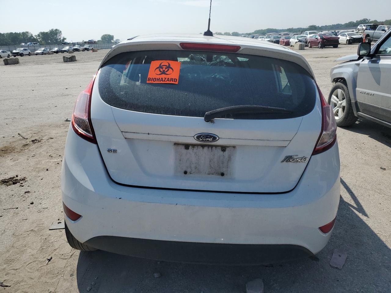 2016 Ford Fiesta VIN 3FADP4EJ6GM155090 Copart auction photo, all over / undercarriage damage thumbnail 6