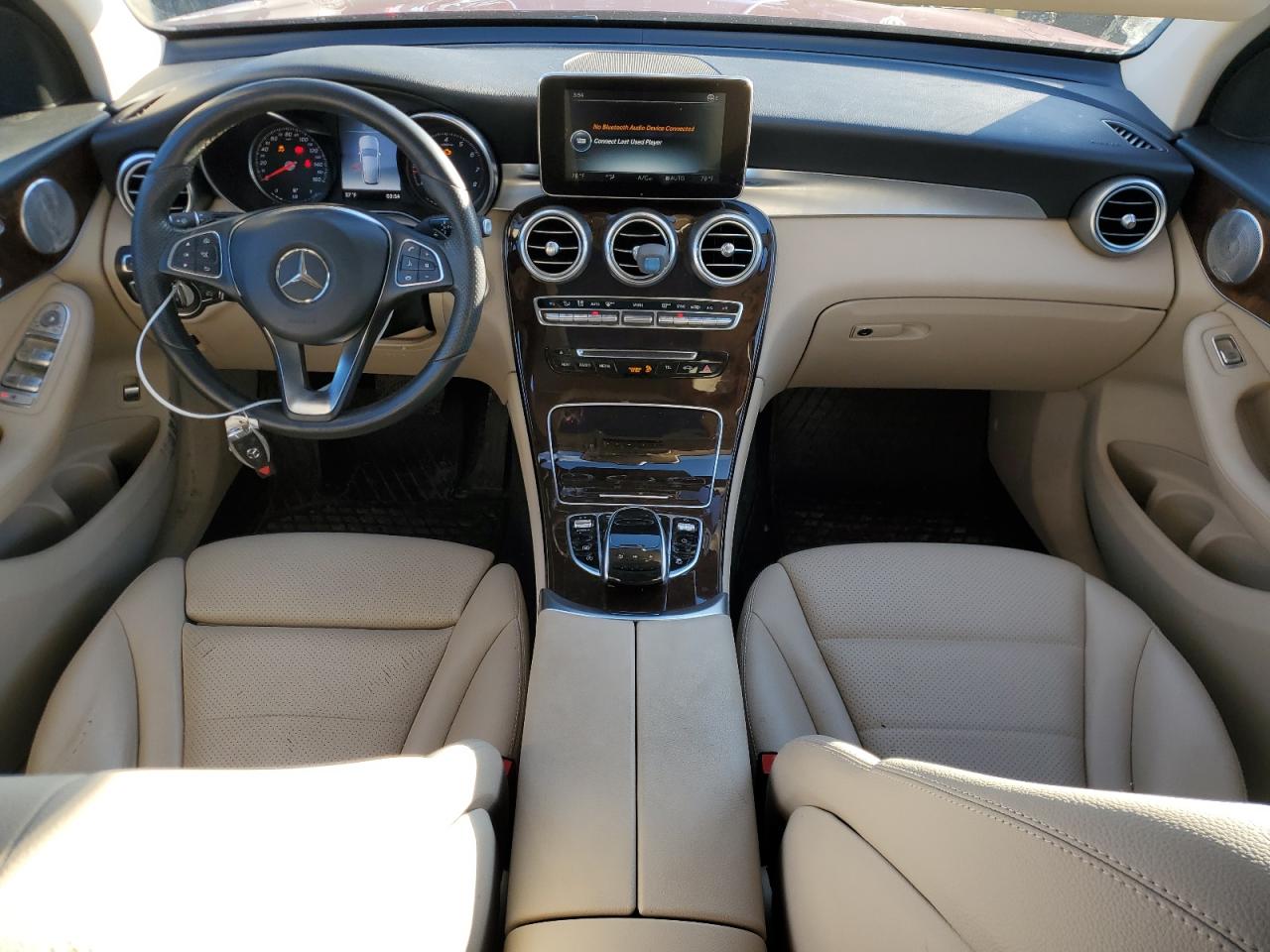 2018 Mercedes-Benz GLC VIN WDC0G4KB0JF312278 Copart auction photo, rear end / front end damage thumbnail 8
