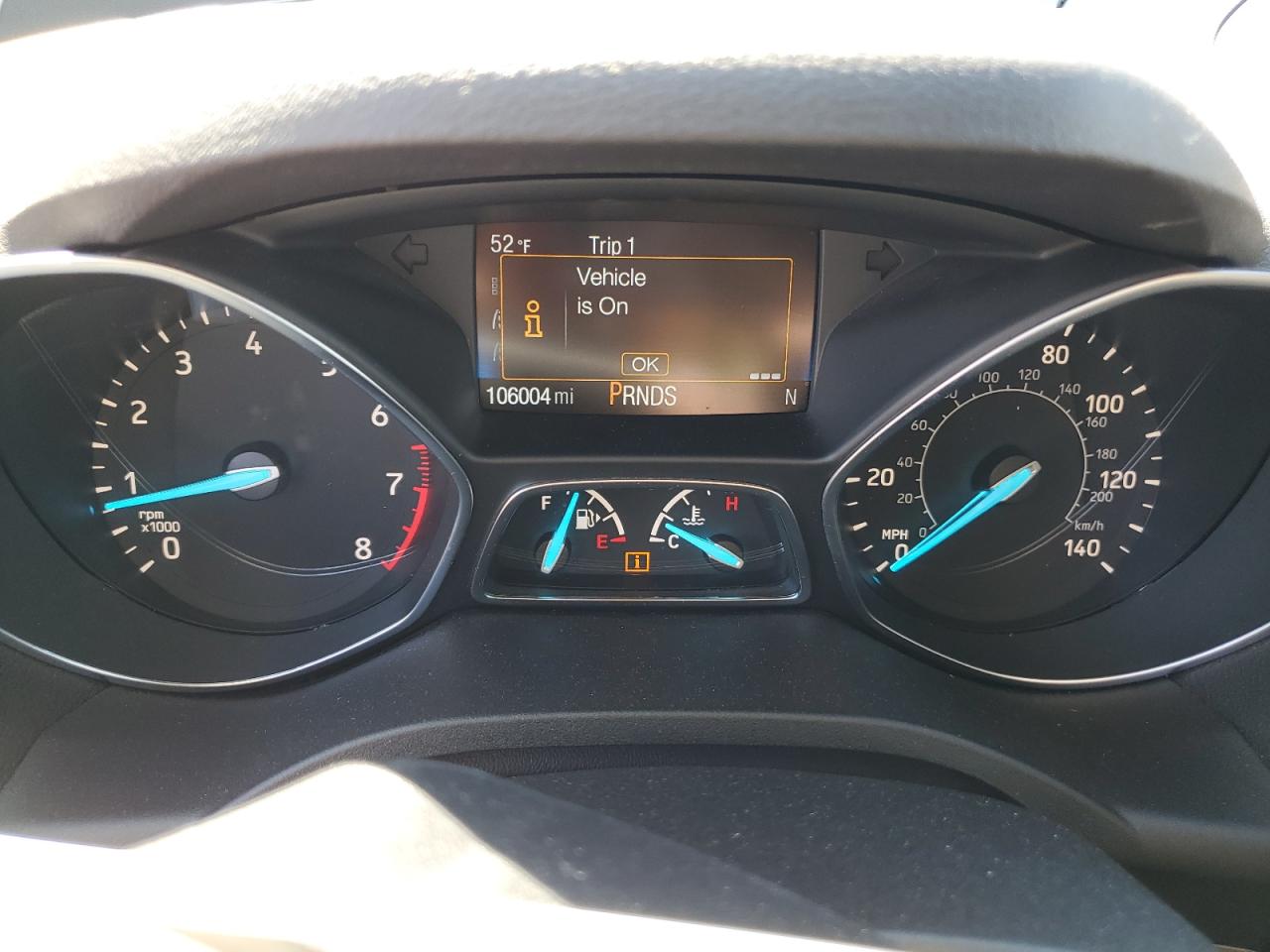 2018 Ford Escape VIN 1FMCU9HD8JUA34092 Copart auction photo, front end / side damage thumbnail 9