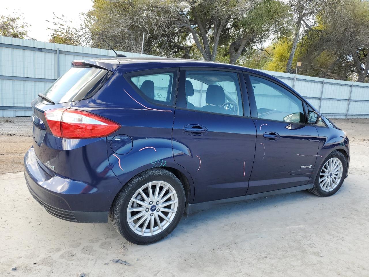 2016 Ford C-MAX VIN 1FADP5AU0GL113070 Copart auction photo, all over damage thumbnail 3