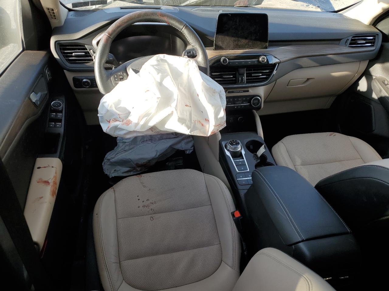 2020 Ford Escape VIN 1FMCU9J91LUC68826 Copart auction photo, front end / rear end damage thumbnail 8