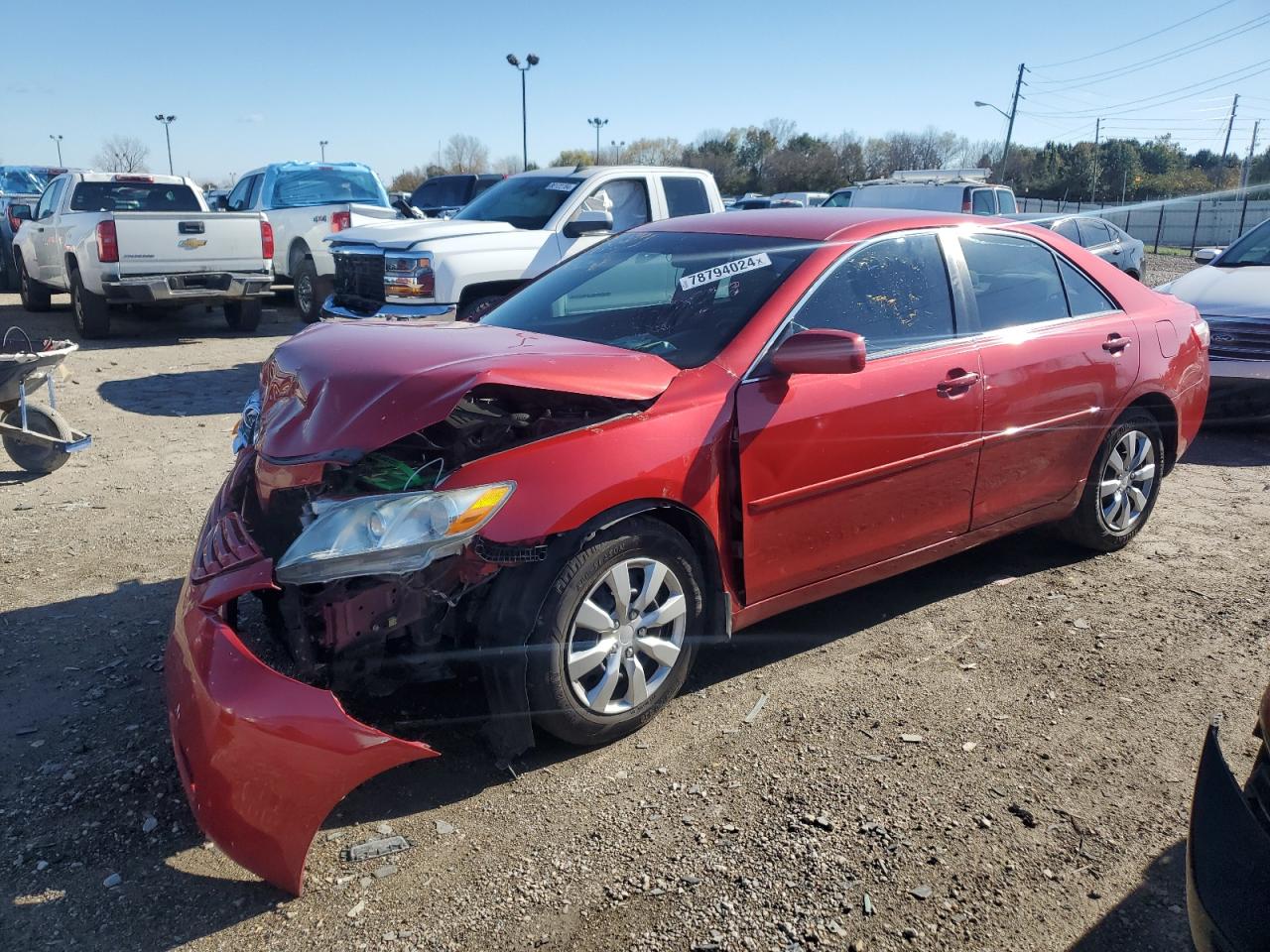 2007 Toyota Camry VIN 4T1BE46K27U146604