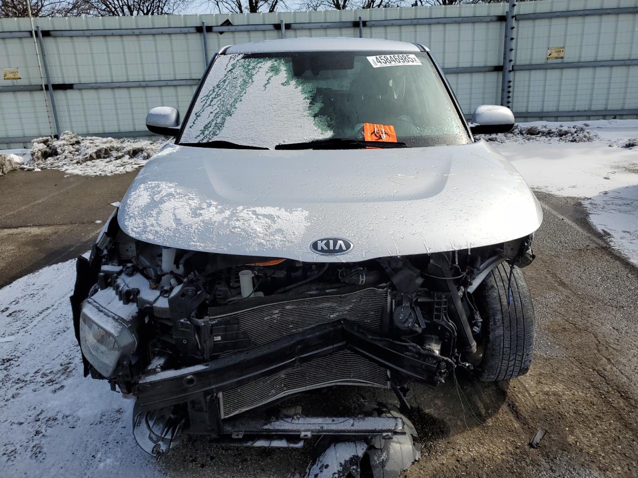 2020 KIA Soul VIN KNDJ23AU6L7083737 Copart auction photo, front end damage thumbnail 5