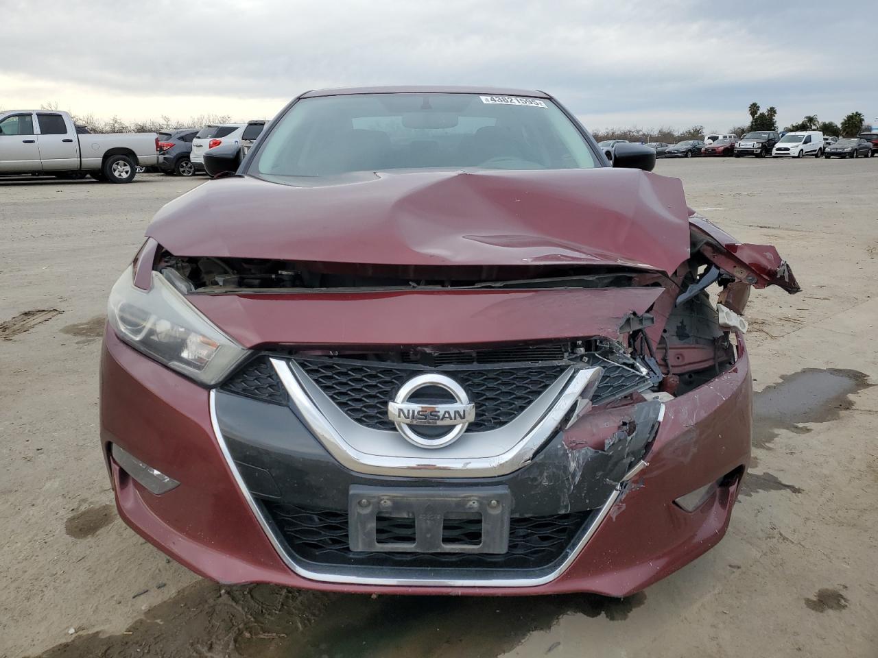 2017 Nissan Maxima VIN 1N4AA6AP7HC445139 Copart auction photo, front end damage thumbnail 5