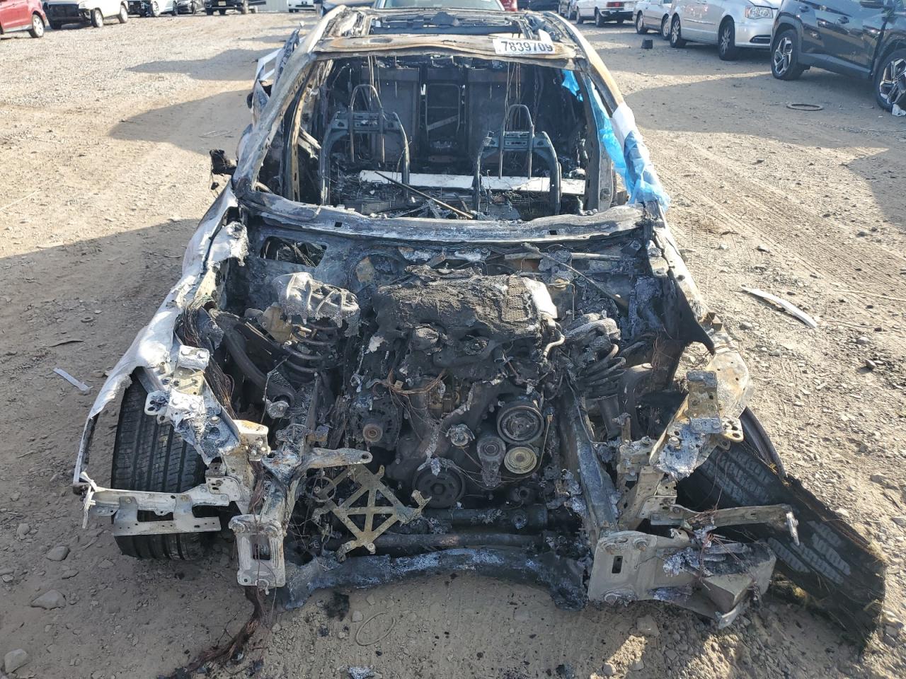 2018 Alfa Romeo Giulia VIN ZARFAEENXJ7581563 Copart auction photo, burn damage thumbnail 5