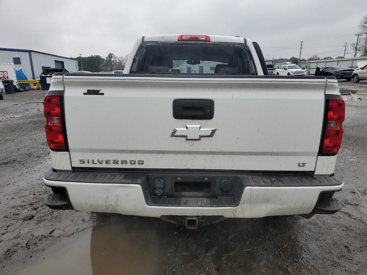 2016 Chevrolet Silverado VIN 3GCUKREC6GG132656 Copart auction photo, all over damage thumbnail 6