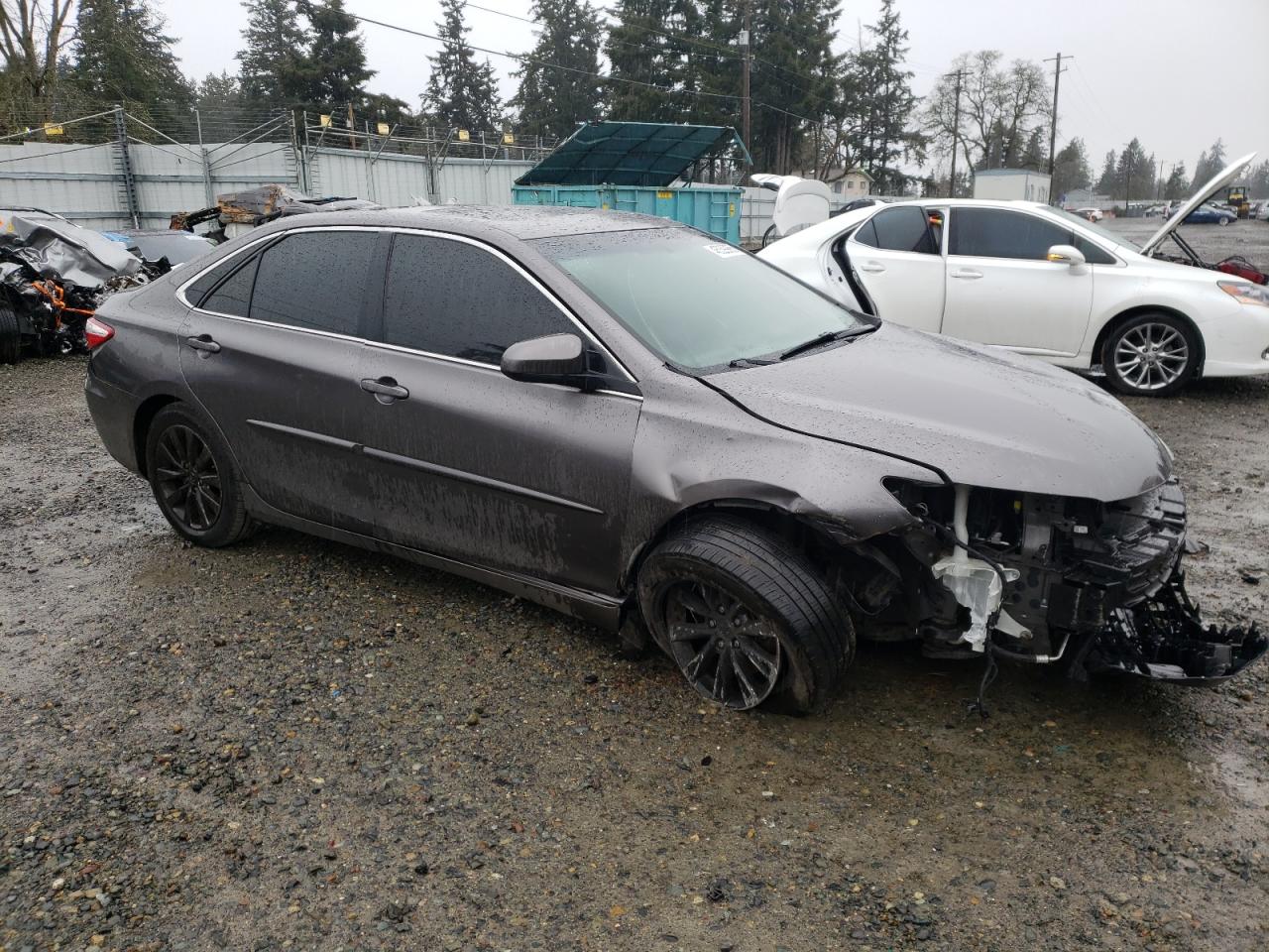 2016 Toyota Camry VIN 4T1BF1FK6GU543082 Copart auction photo, undercarriage / front end damage thumbnail 4