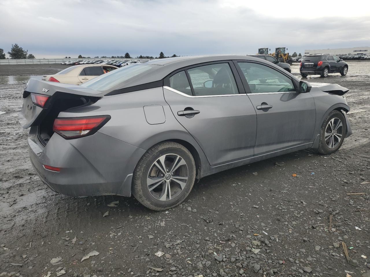 2021 Nissan Sentra VIN 3N1AB8CV7MY260897 Copart auction photo, front end / rear end damage thumbnail 3