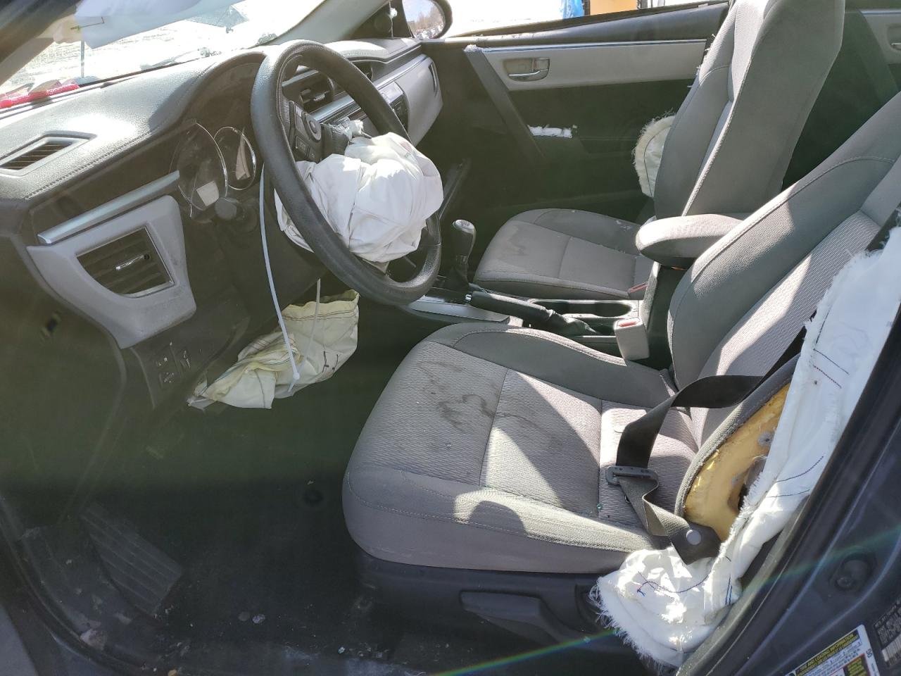 2014 Toyota Corolla VIN 2T1BPRHE6EC001529 Copart auction photo, front end damage thumbnail 7