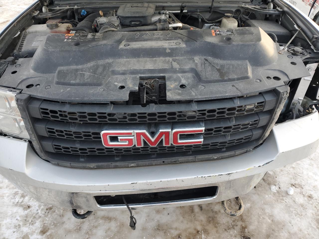 2011 GMC Sierra VIN 1GT423C85BF249554 Copart auction photo, all over damage thumbnail 11