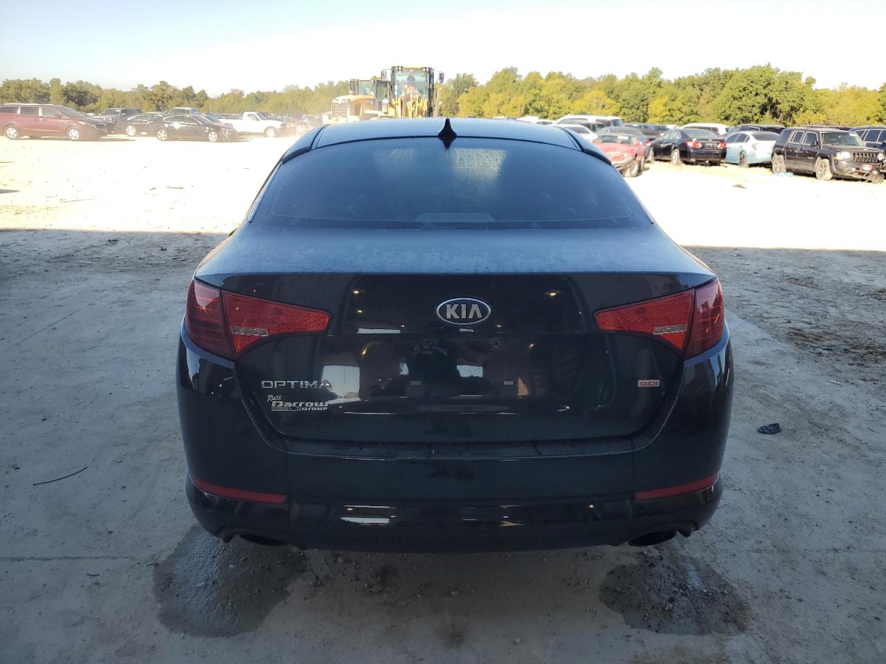 2013 KIA Optima VIN 5XXGM4A74DG195336 Copart auction photo, front end / side damage thumbnail 6