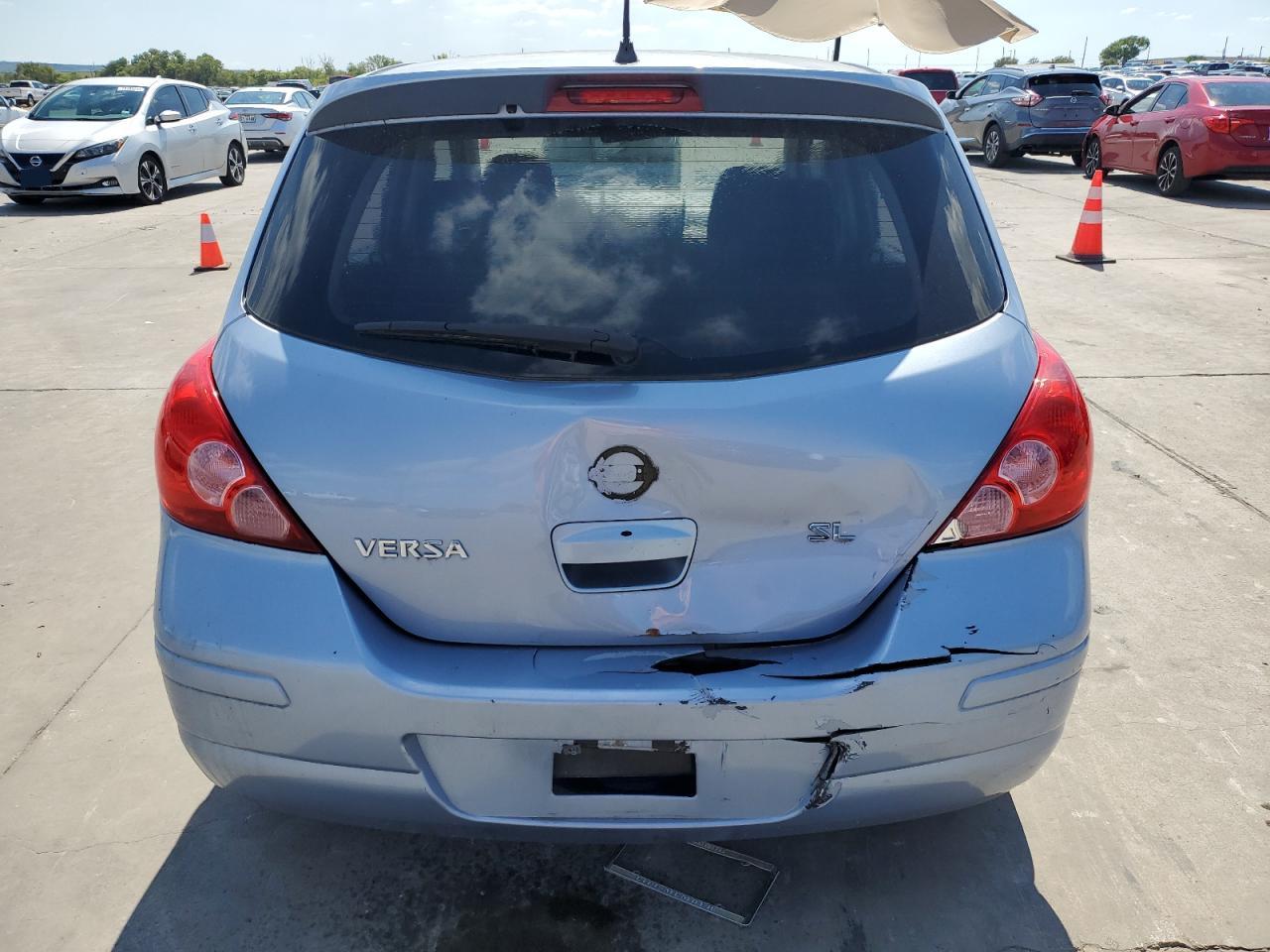 2011 Nissan Versa VIN 3N1BC1CP0BL456619 Copart auction photo, front end damage thumbnail 6