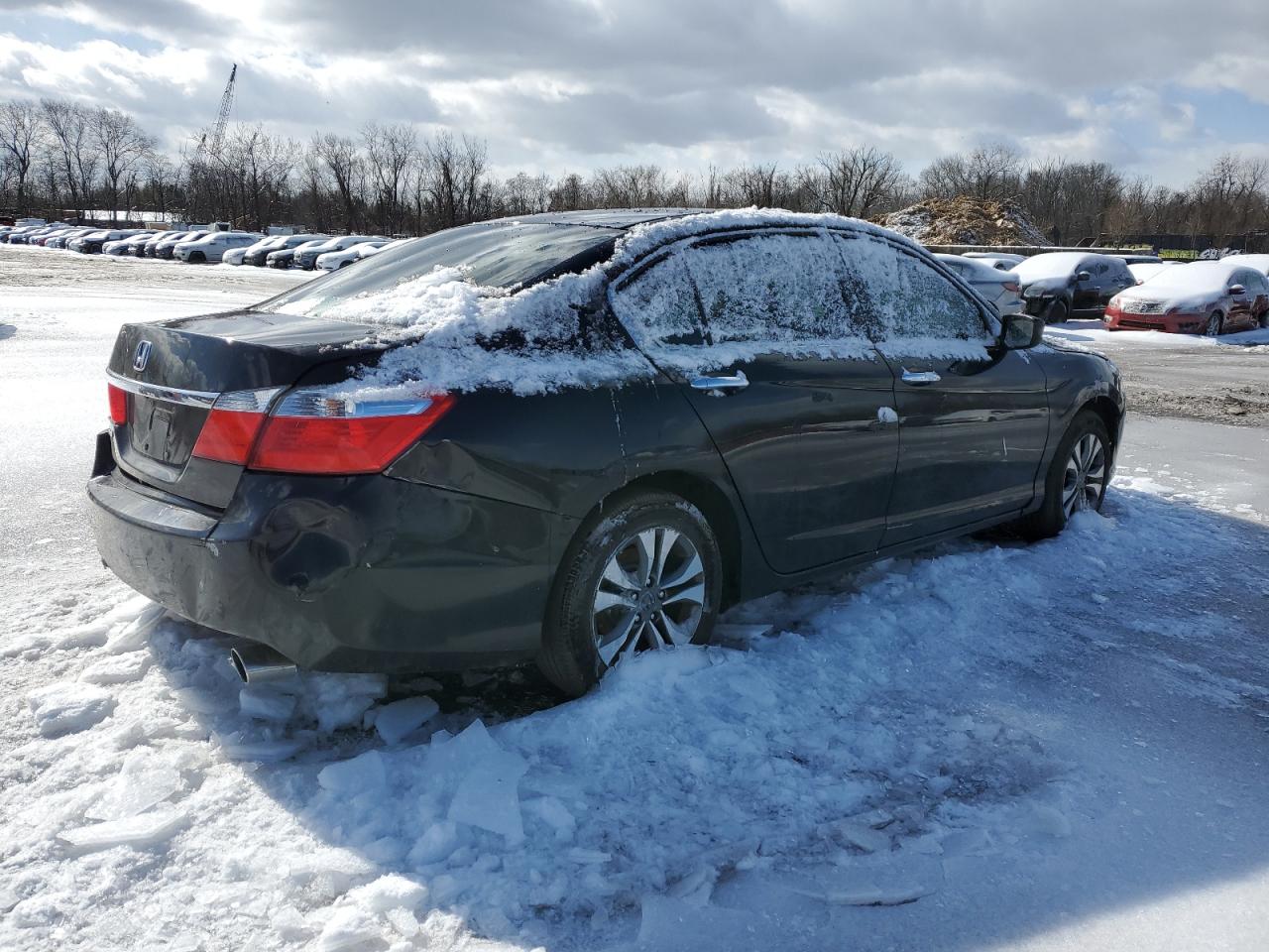 2015 Honda Accord VIN 1HGCR2F34FA173363 Copart auction photo, all over damage thumbnail 3