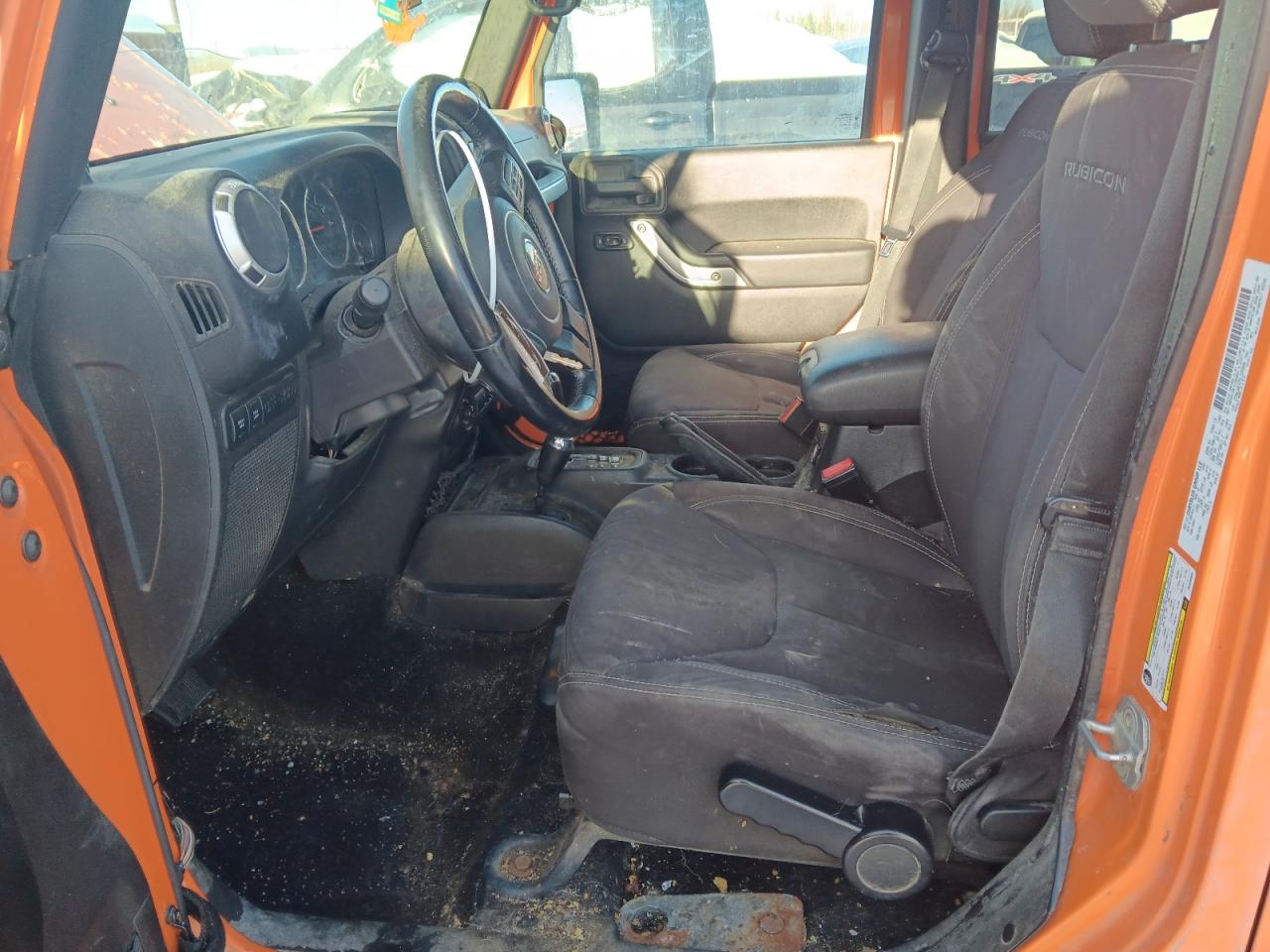 2013 Jeep Wrangler VIN 1C4BJWFG7DL525994 Copart auction photo, front end damage thumbnail 7