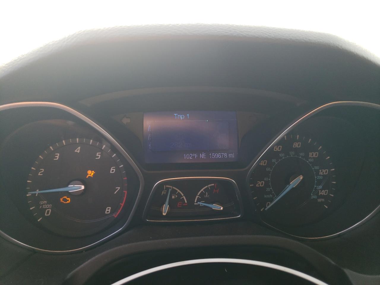 2013 Ford Focus VIN 1FADP3F28DL195766 Copart auction photo, rear end damage thumbnail 9