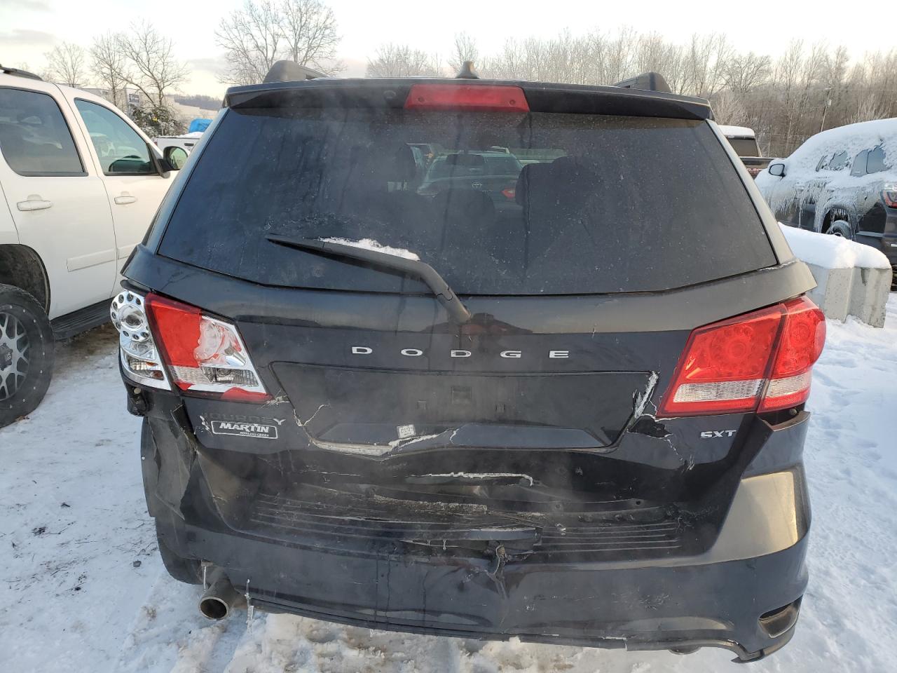 2013 Dodge Journey VIN 3C4PDCBG0DT726898 Copart auction photo, rear end damage thumbnail 6