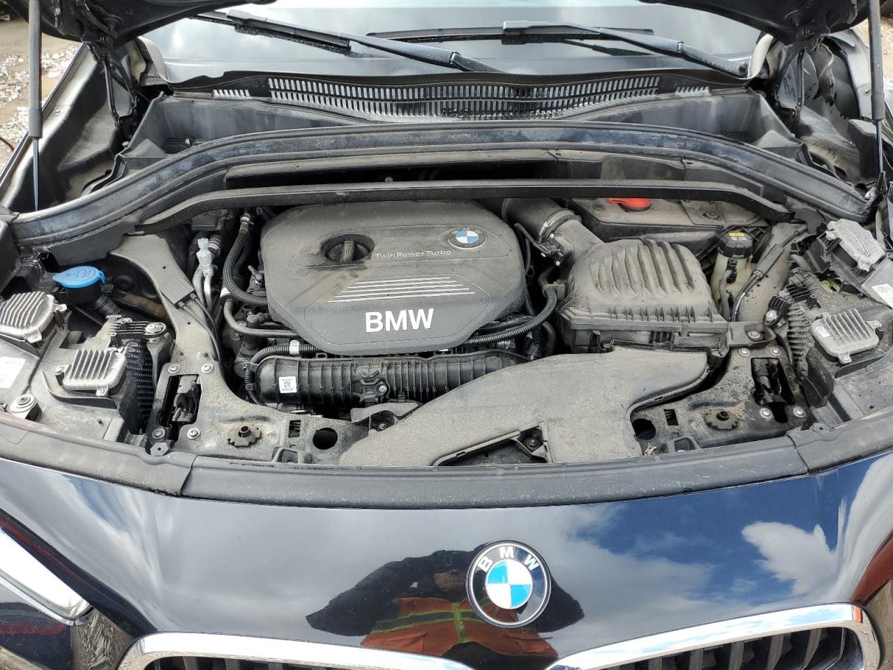 2018 BMW X2 VIN WBXYJ5C33JEF73519 Copart auction photo, front end damage thumbnail 11
