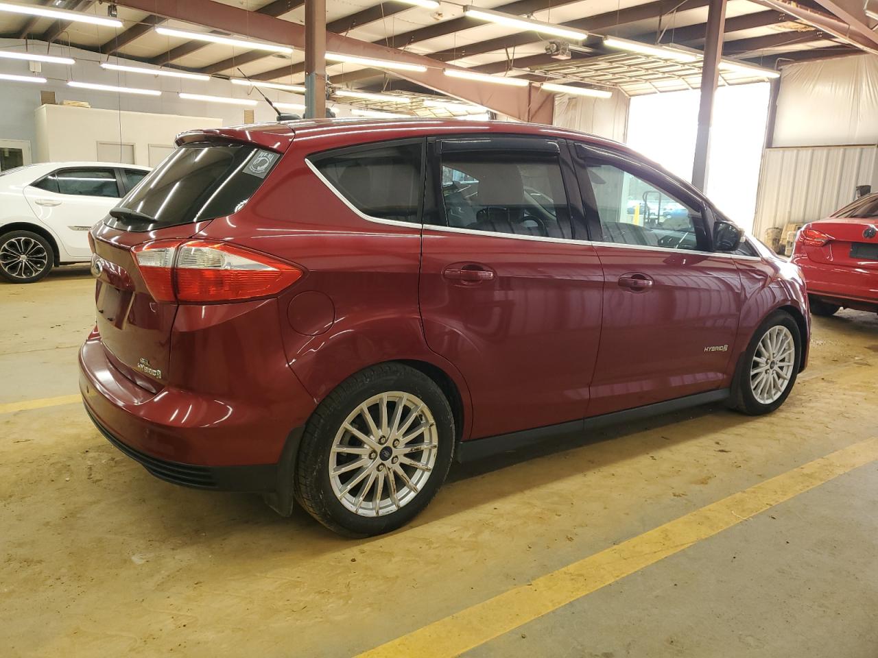 2013 Ford C-MAX VIN 1FADP5BU8DL500699 Copart auction photo, all over damage thumbnail 3