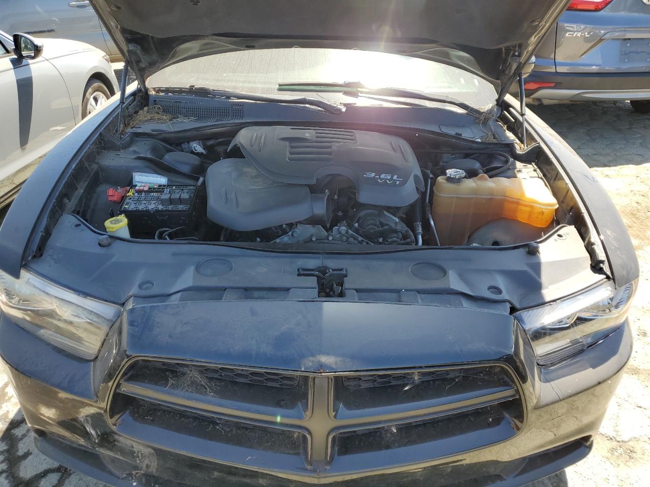 2012 Dodge Charger VIN 2C3CDXHG1CH149596 Copart auction photo, vandalism damage thumbnail 11