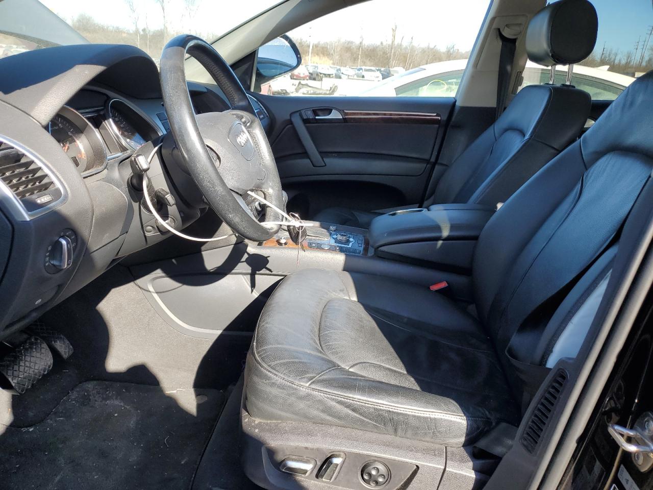 2015 Audi Q7 VIN WA1LGAFEXFD027476 Copart auction photo, side damage thumbnail 7