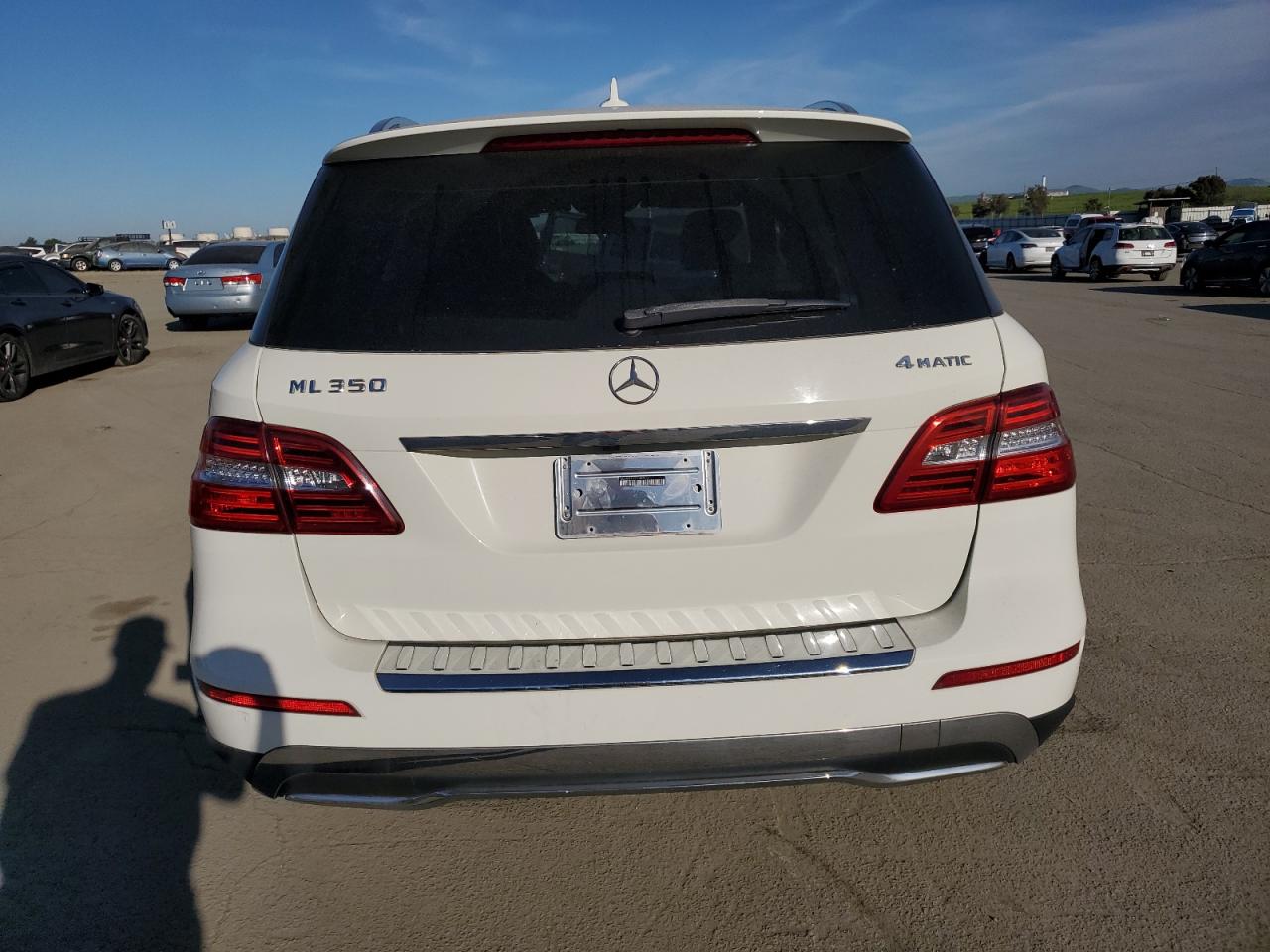 2012 Mercedes-Benz M-klasse VIN 4JGDA5HB9CA052867 Copart auction photo, side damage thumbnail 6