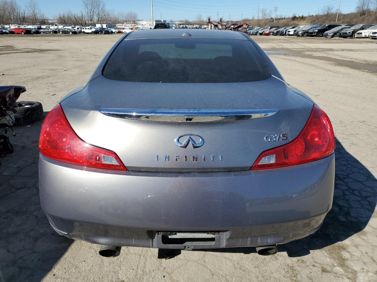 2008 Infiniti G VIN JNKCV64E78M126463 Copart auction photo, front end / side damage thumbnail 6