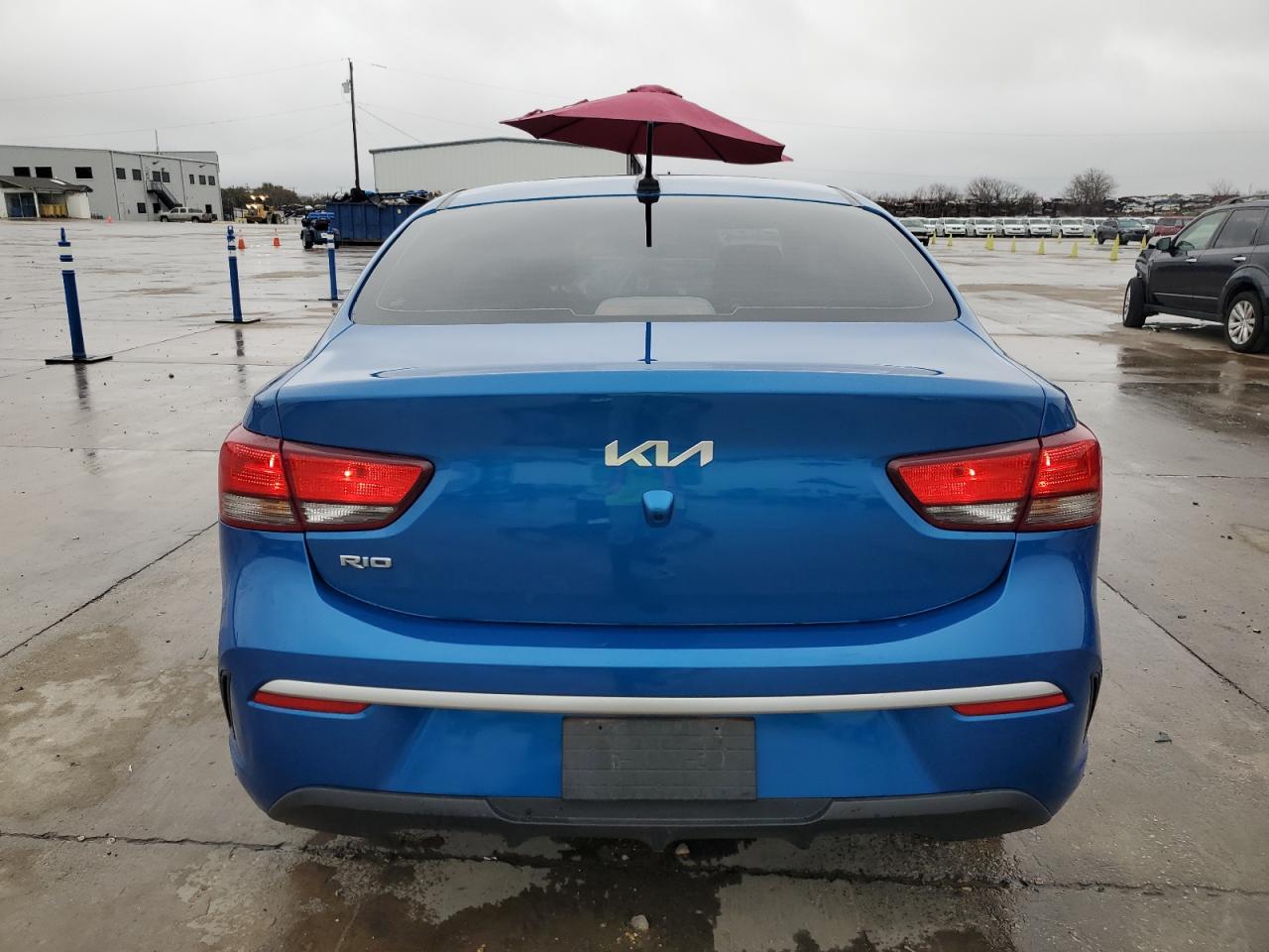 2023 KIA Rio VIN 3KPA24AD5PE516752 Copart auction photo, front end damage thumbnail 6