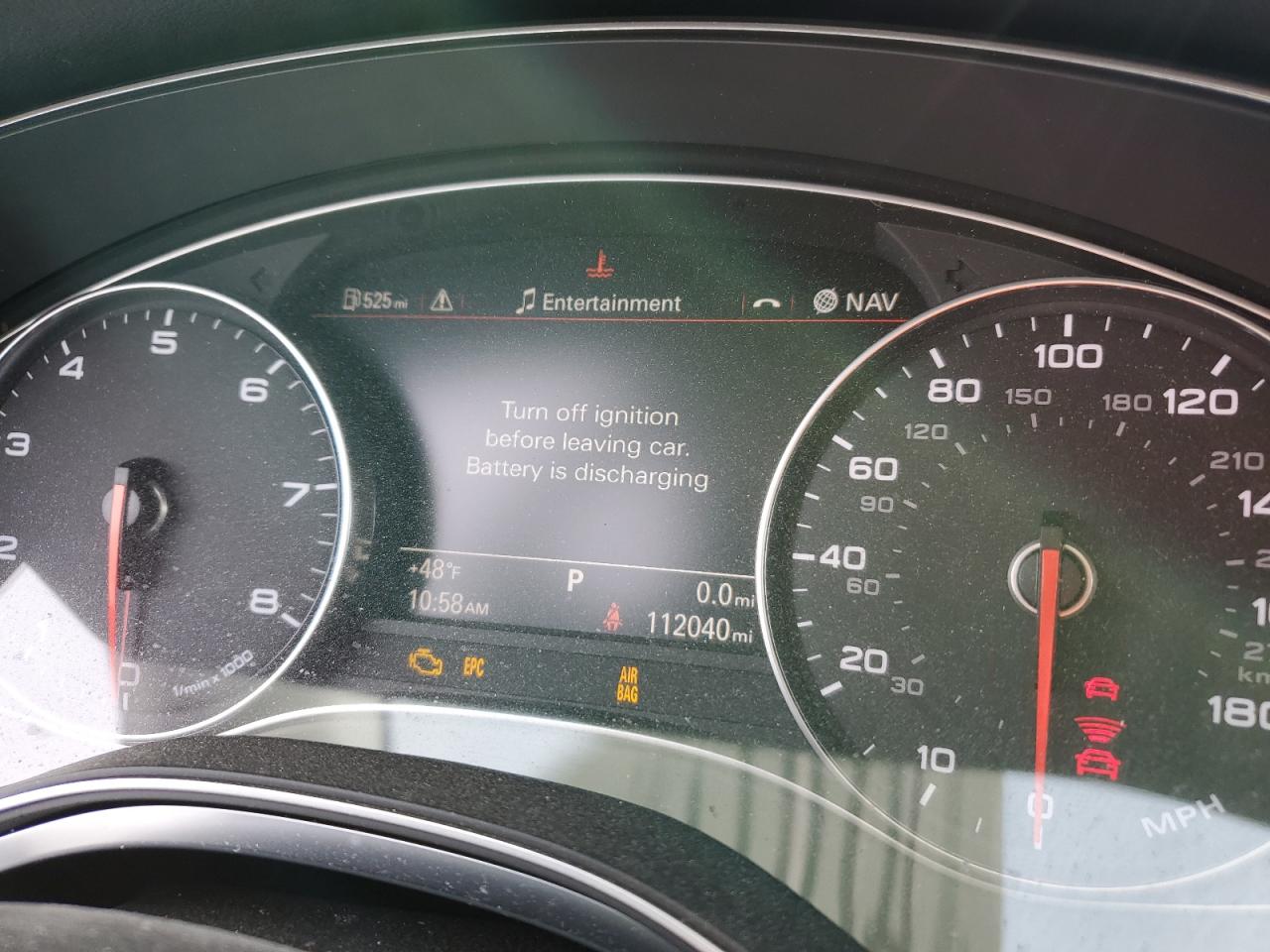 2014 Audi A6 VIN WAUHGAFC2EN055840 Copart auction photo, front end damage thumbnail 9