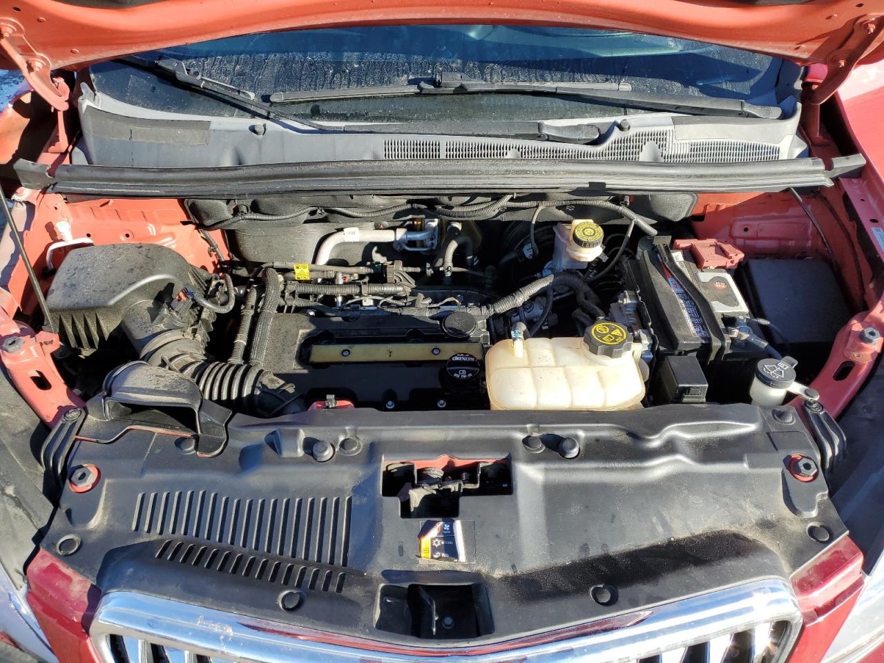 2015 Buick Encore VIN KL4CJASB5FB256138 Copart auction photo, front end / minor dent/scratches damage thumbnail 13