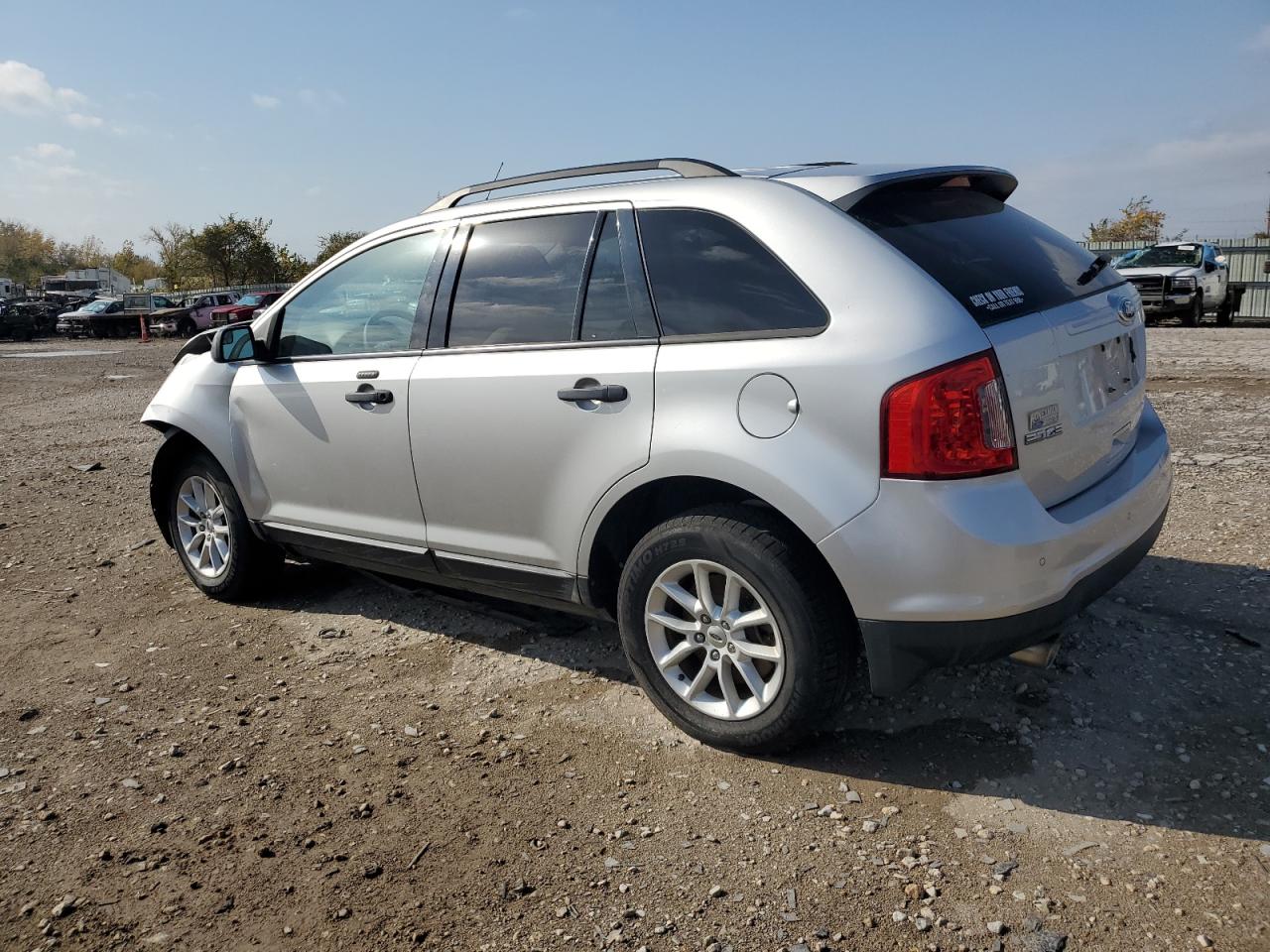 2013 Ford Edge VIN 2FMDK3GC9DBB17492 Copart auction photo, front end / side damage thumbnail 2