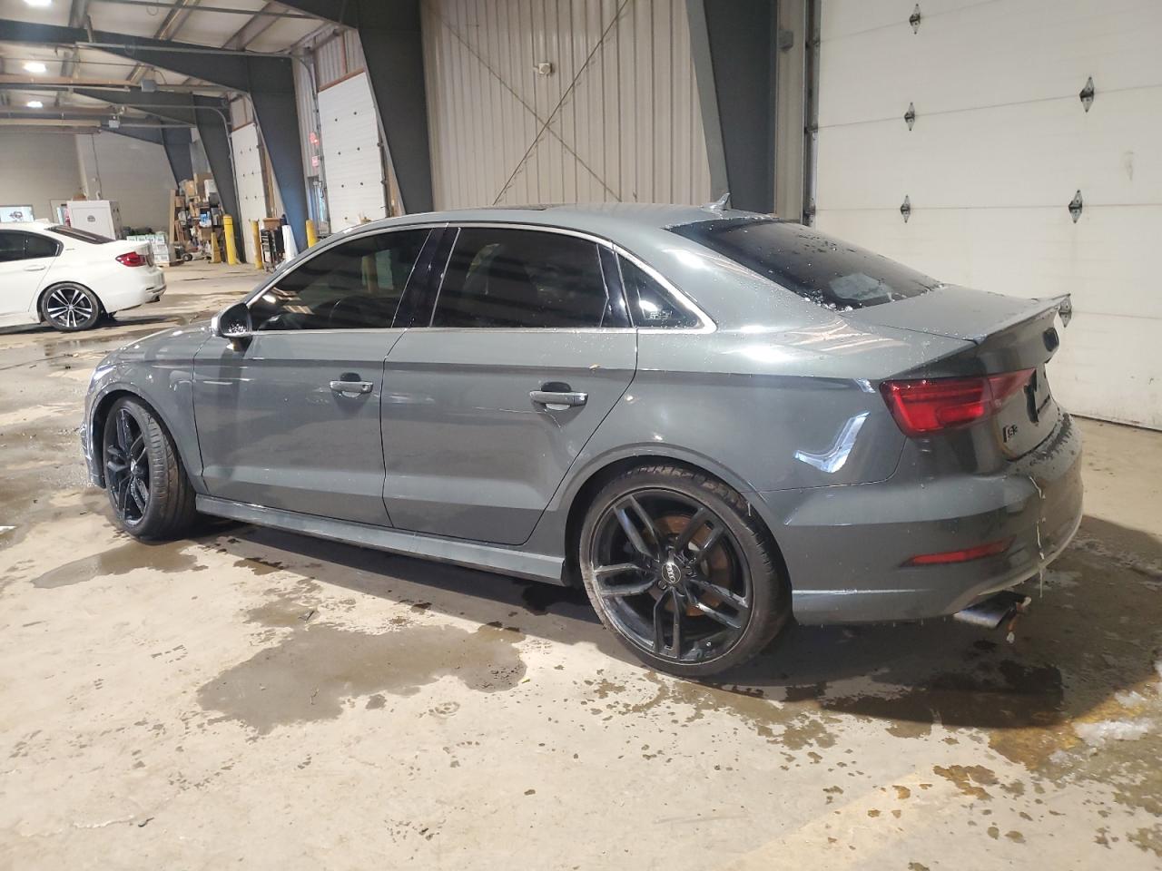 2018 Audi S3 VIN WAUB1GFF3J1010332 Copart auction photo, undercarriage / front end damage thumbnail 2