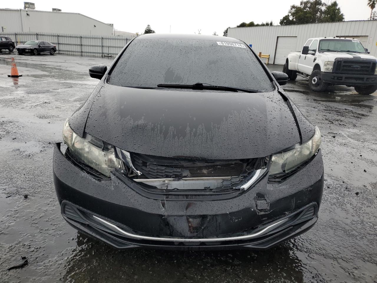 2015 Honda Civic VIN 2HGFB2F54FH543408 Copart auction photo, front end damage thumbnail 5