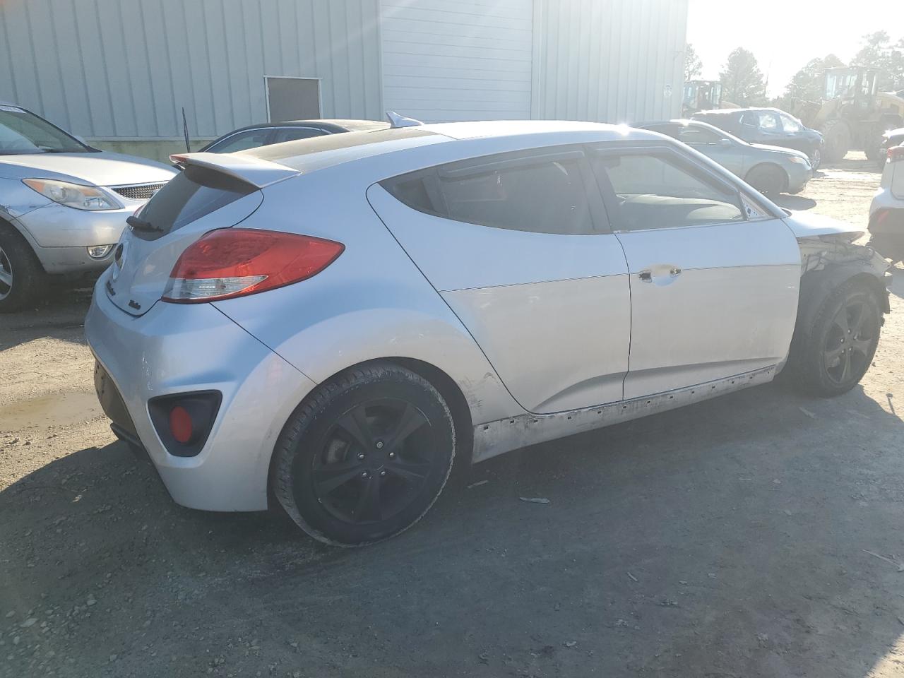 2013 Hyundai Veloster VIN KMHTC6AE9DU106958 Copart auction photo, front end / minor dent/scratches damage thumbnail 3