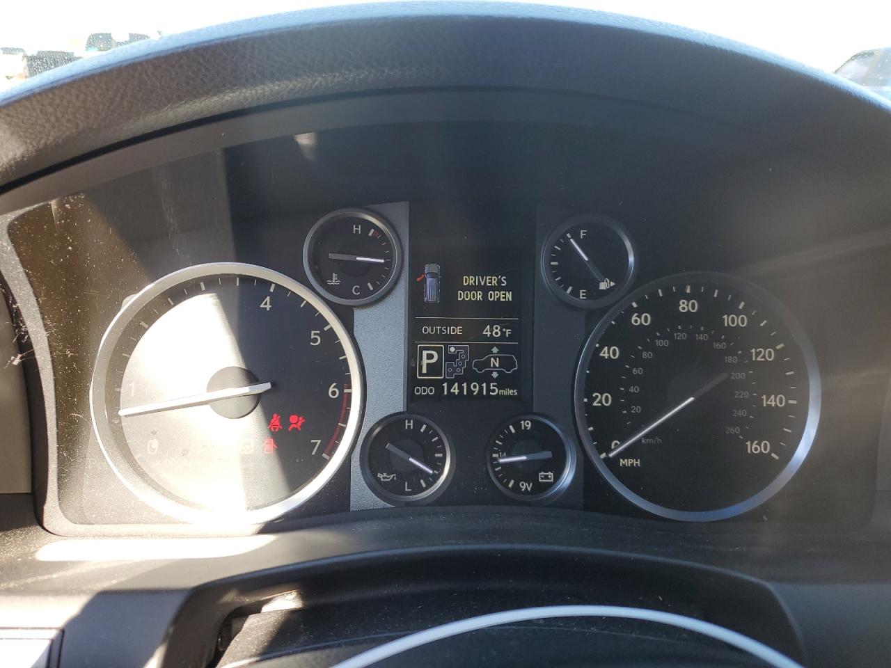 2015 Lexus LX VIN JTJHY7AX5F4173513 Copart auction photo, front end damage thumbnail 9