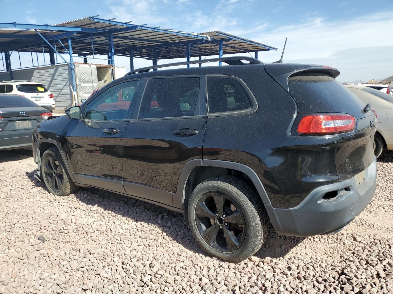 2016 Jeep Grand Cherokee VIN 1C4PJLCS4GW212076 Copart auction photo, front end / side damage thumbnail 2