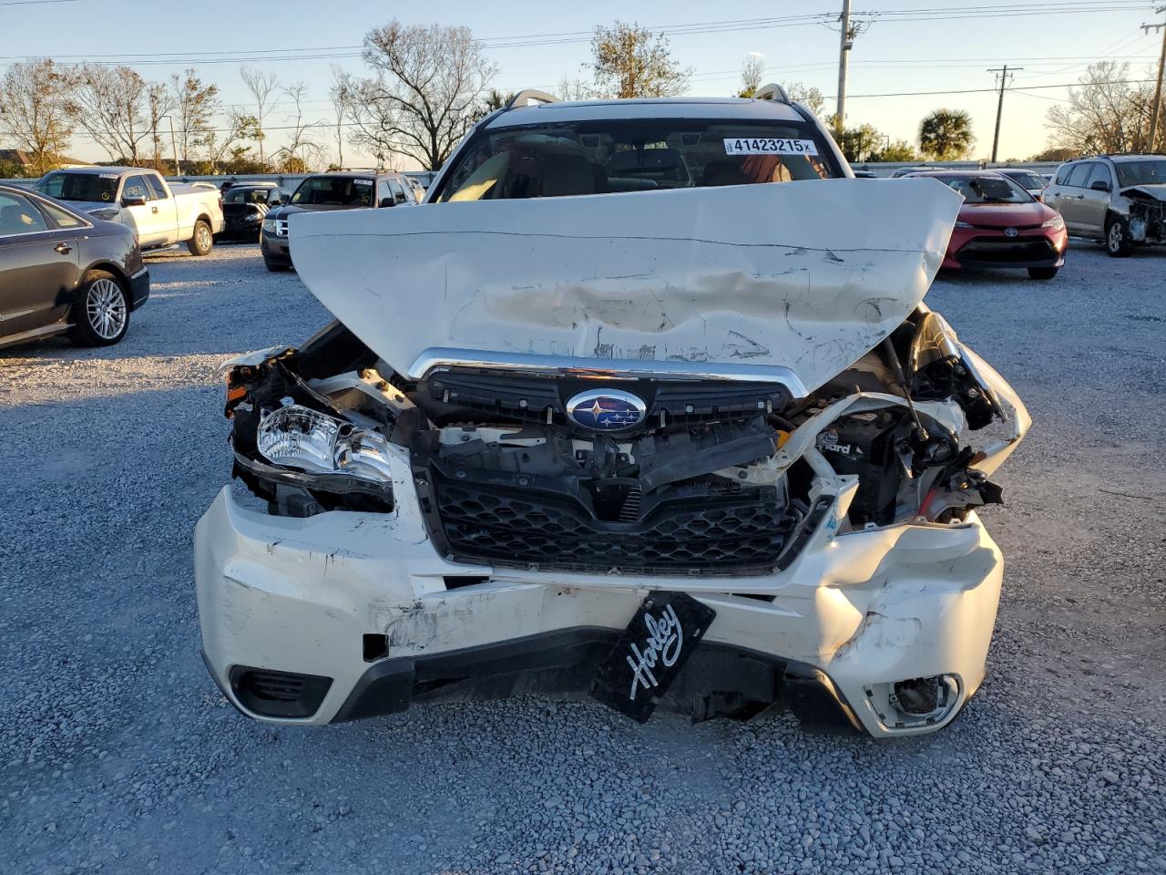 2015 Subaru Forester VIN JF2SJAGCXFH810405 Copart auction photo, front end damage thumbnail 5