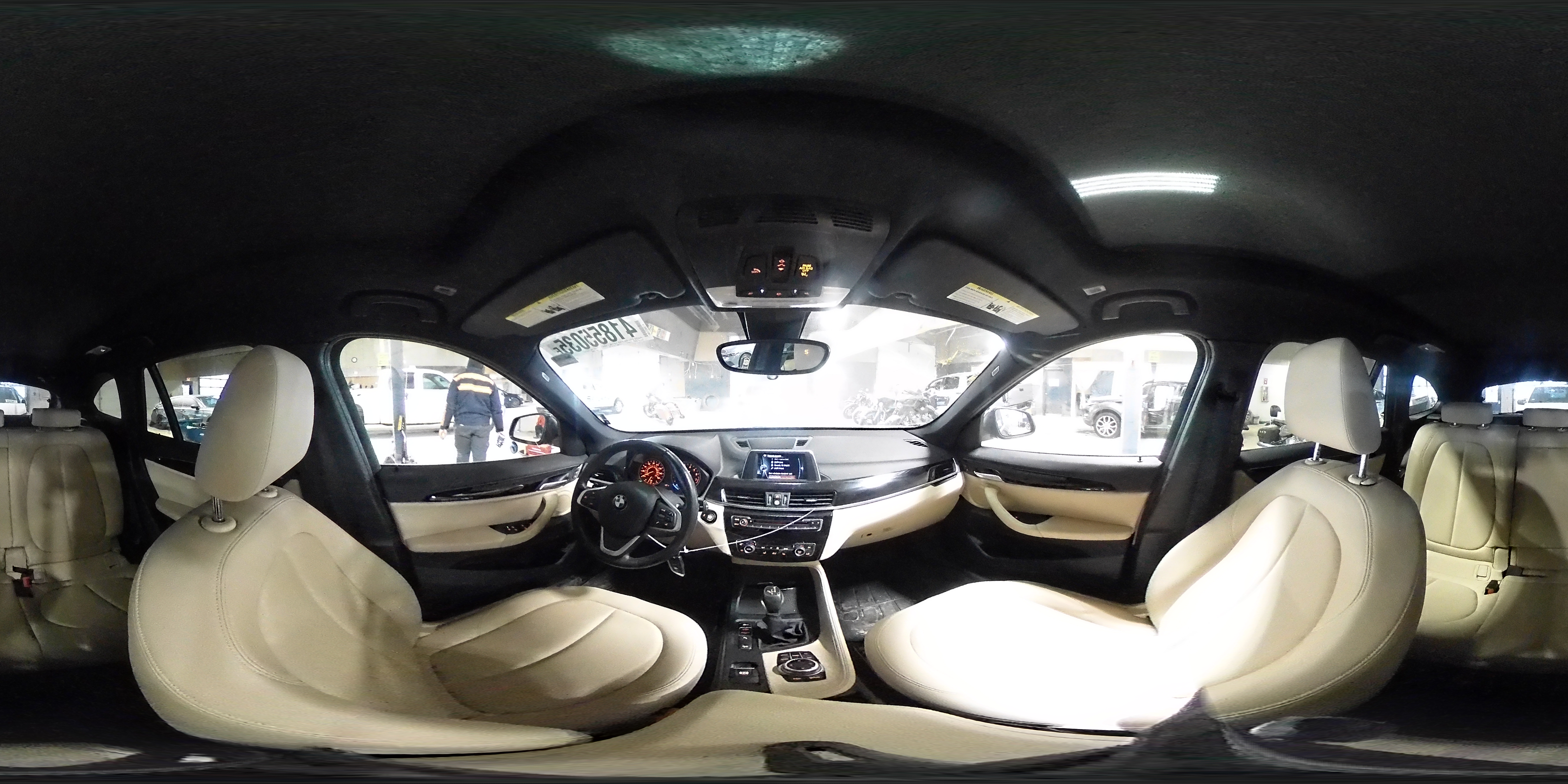 2017 BMW X1 VIN WBXHT3C32H5F81667 Copart auction photo, rear end / minor dent/scratches damage thumbnail 14