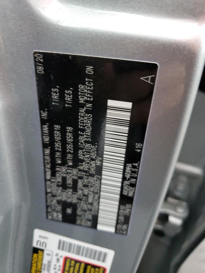 2020 Toyota Highlander VIN 5TDGBRCH4LS506673 Copart auction photo, rear end damage thumbnail 15