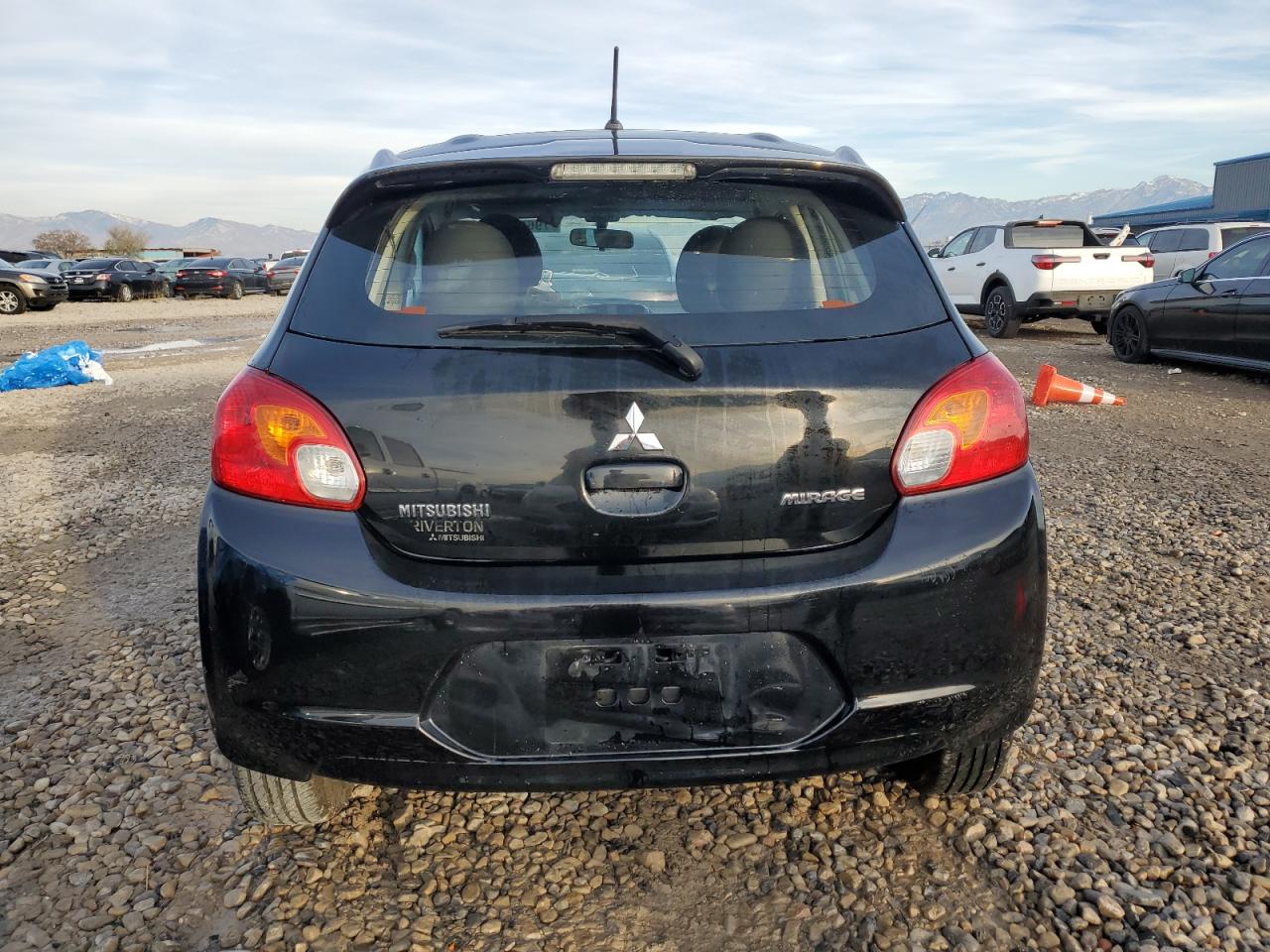 2015 Mitsubishi Mirage VIN ML32A3HJ8FH011569 Copart auction photo, front end damage thumbnail 6