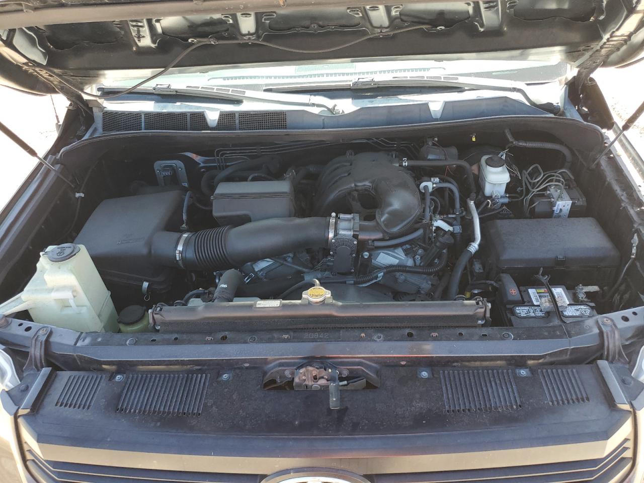 2014 Toyota Tundra VIN 5TFRU5F19EX032372 Copart auction photo, front end / minor dent/scratches damage thumbnail 11