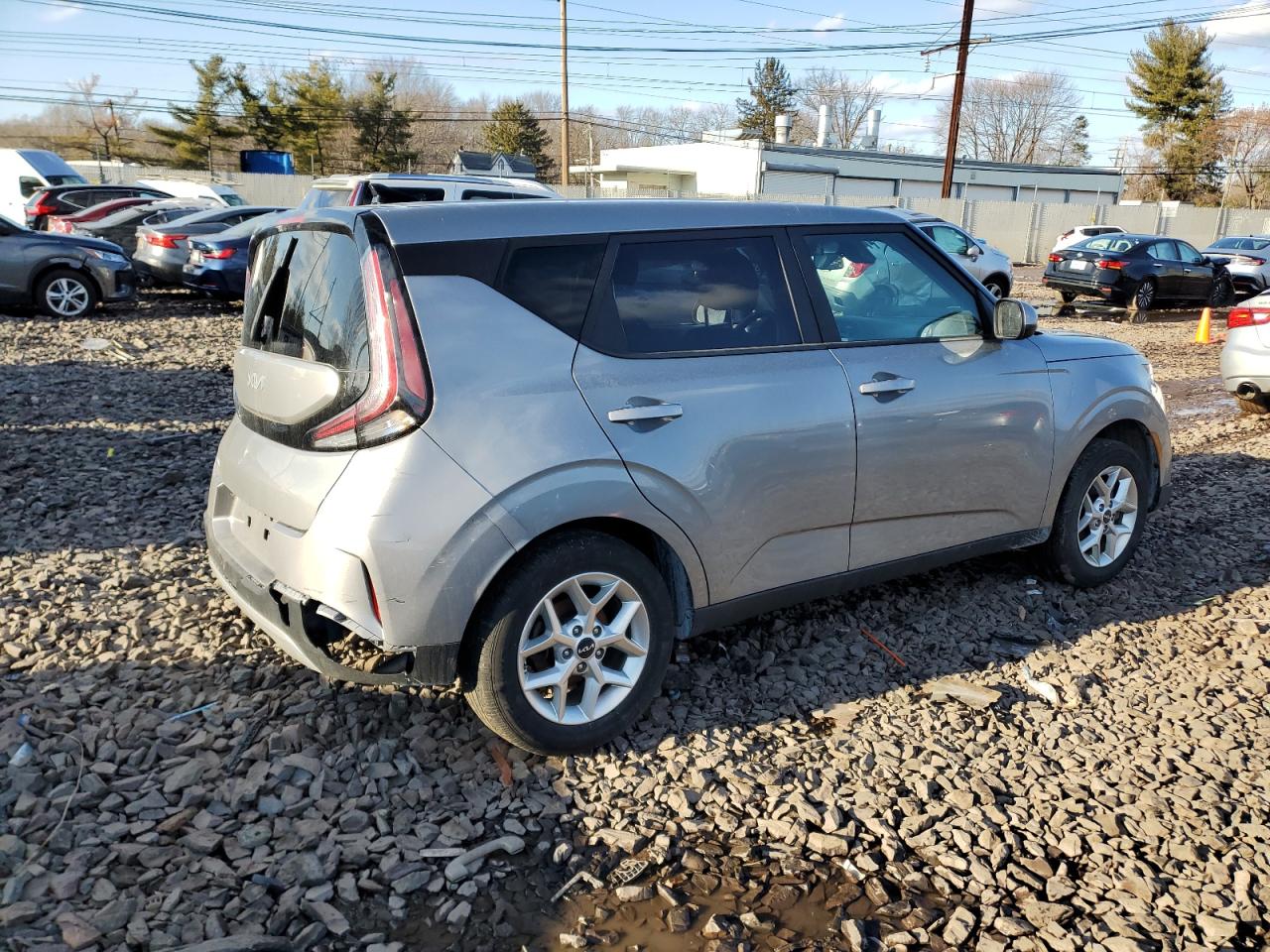 2023 KIA Soul VIN KNDJ23AU2P7862221 Copart auction photo, rear end / side damage thumbnail 3
