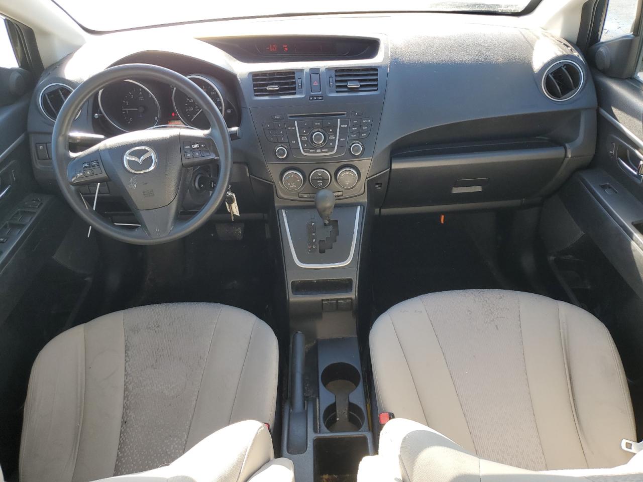2012 Mazda 5 VIN JM1CW2BL2C0132566 Copart auction photo, rear end / hail damage thumbnail 8